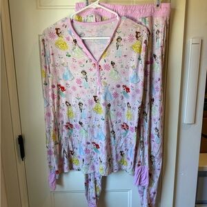 Little Sleepies Pink Disney Princess Pajama Set